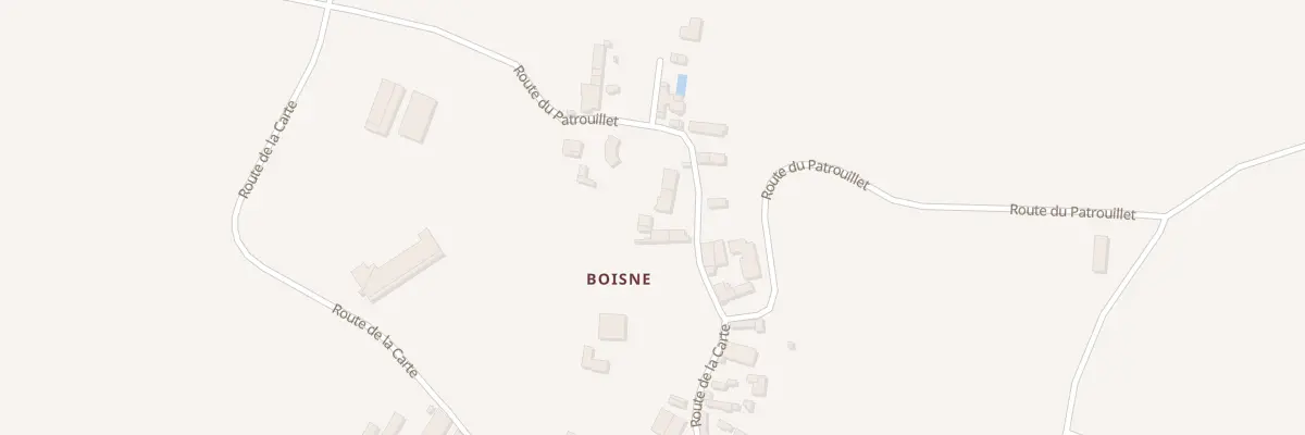Plan du 3 Rte du Patrouillet Boisne à Saint-Christophe-sur-Roc