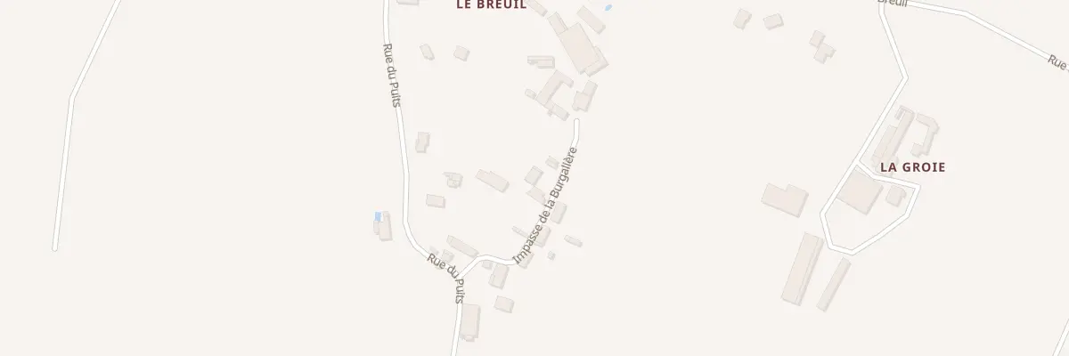 Plan du 7 Imp de la Burgalière le Breuil à Saint-Christophe-sur-Roc