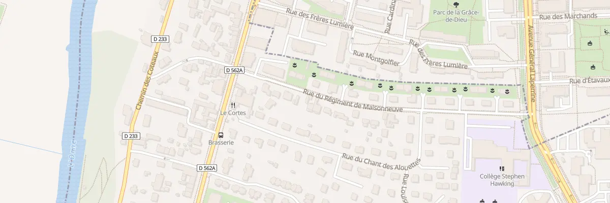 Plan du 8B Rue du Régiment de Maisonneuve à Fleury-sur-Orne
