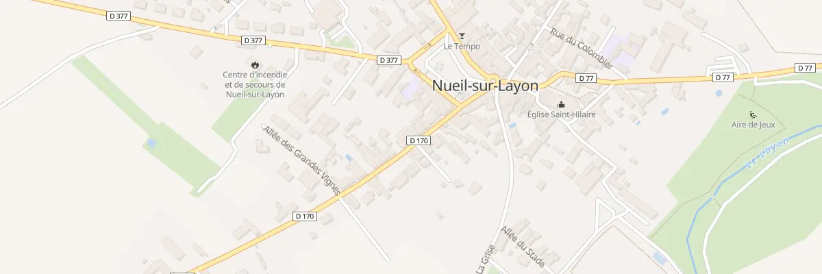 Plan du 12 Rue de la Mairie Nueil S L à Lys-Haut-Layon