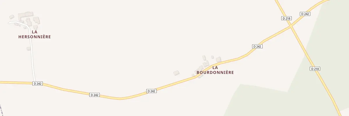Plan du 14 La Bourdonnière à Javron-les-Chapelles