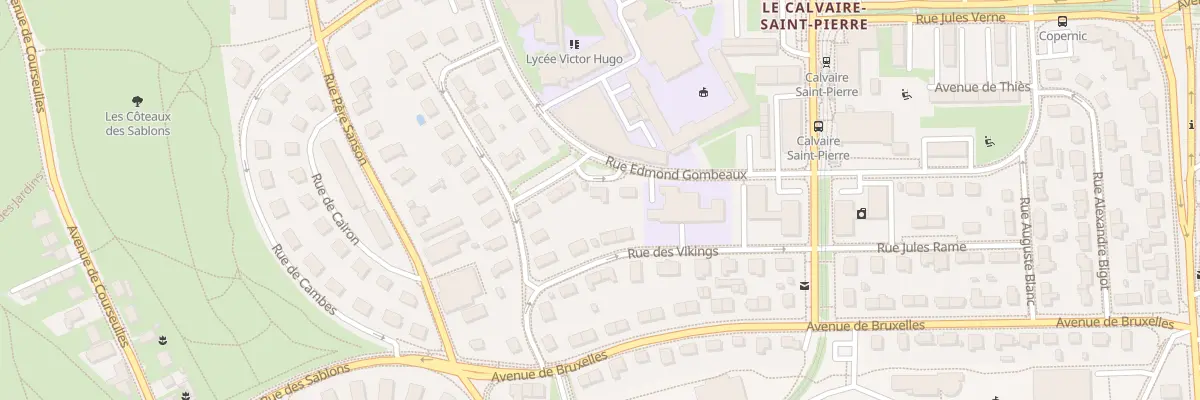 Plan du 11 Rue Edmond Gombeaux à Caen