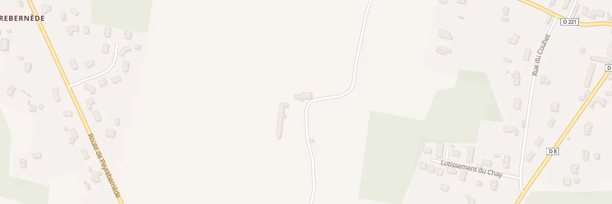 Plan du 2 Quartier du Chay à Noaillan
