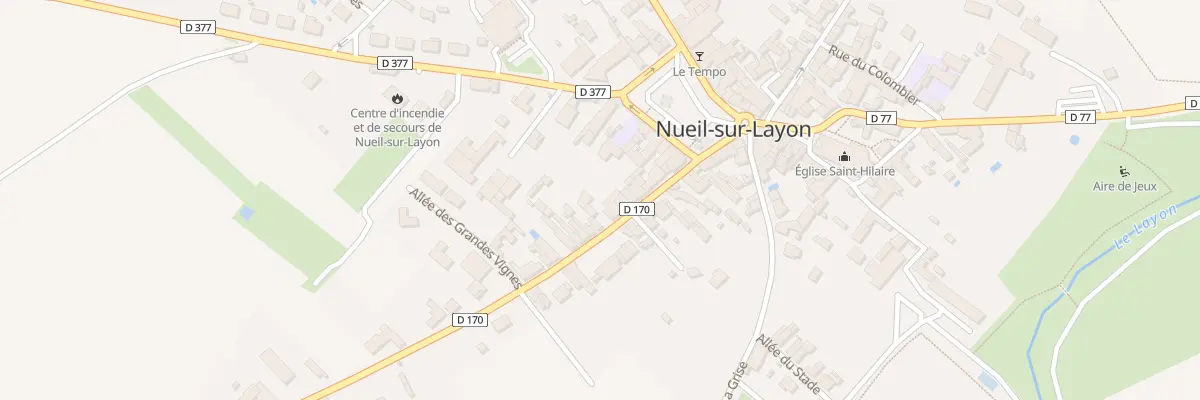 Plan du 14 Rue de la Mairie Nueil S L à Lys-Haut-Layon