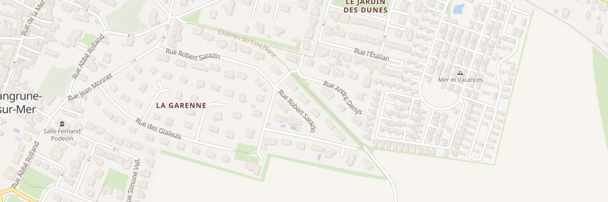 Plan du 15 Rue Robert Sarazin à Langrune-sur-Mer