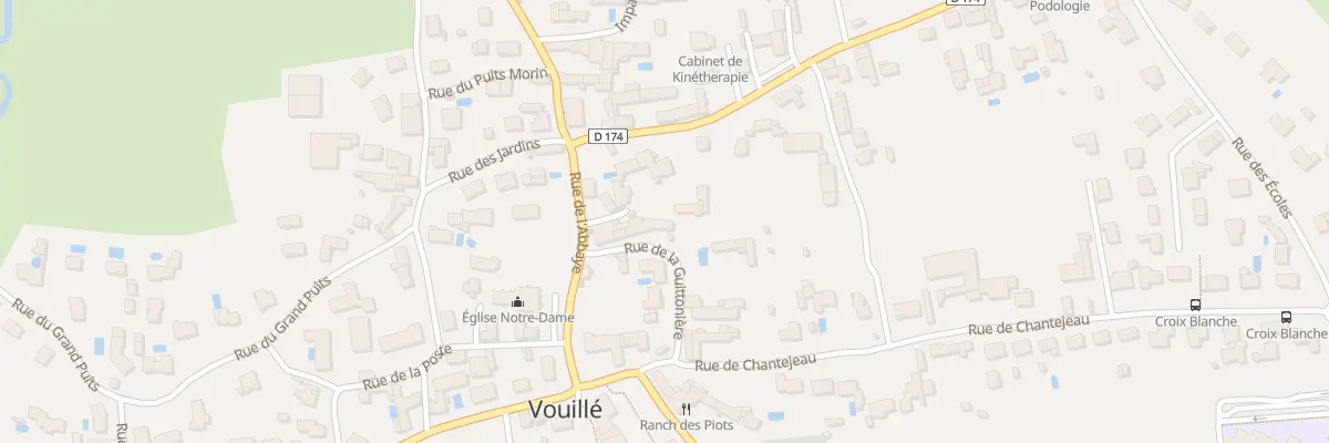 Plan du 4 Imp de l’Abbaye à Vouillé