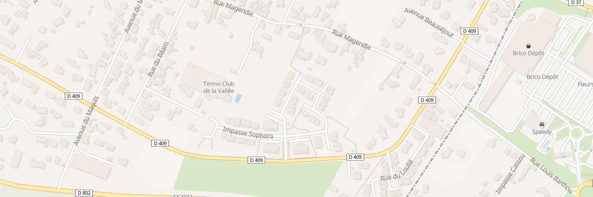 Plan du 19 Rue des prairies à Gelos