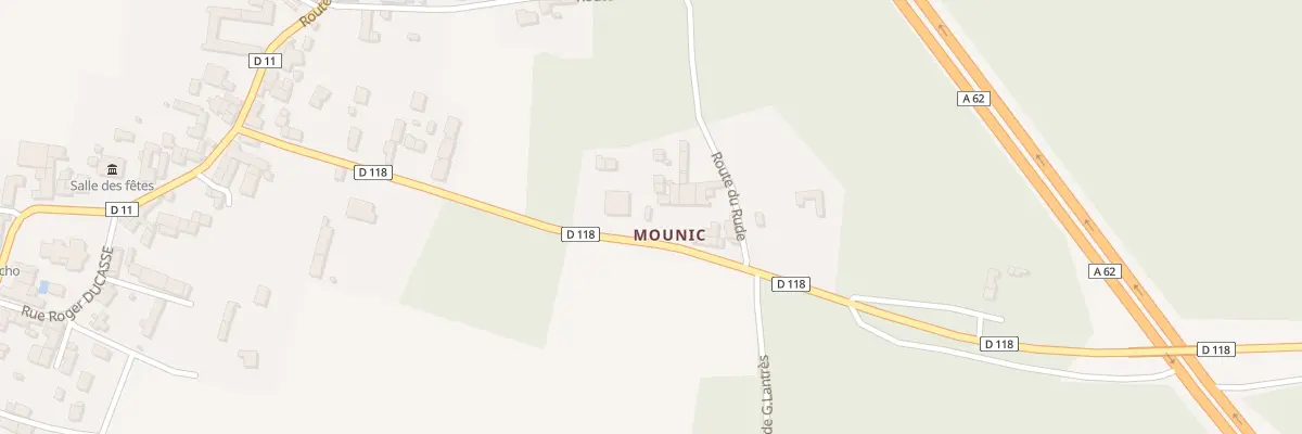 Plan du 3 Mounic à Illats