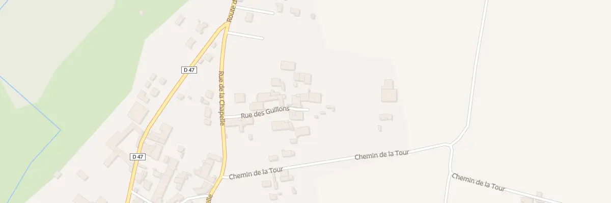 Plan du 12 Rue des Guillons à Gimeux