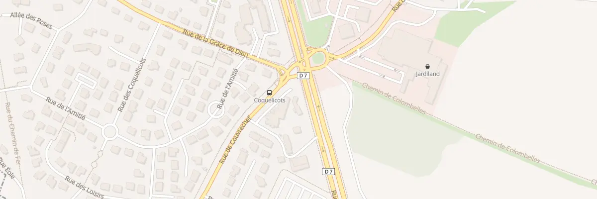 Plan du 8 Rte de Caen à Épron