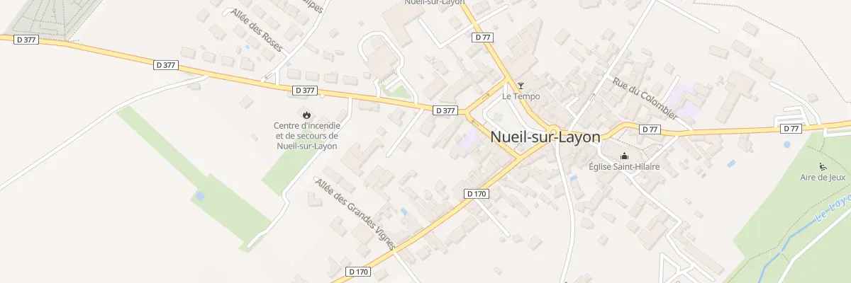 Plan du 1 Rue du Paradis à Lys-Haut-Layon