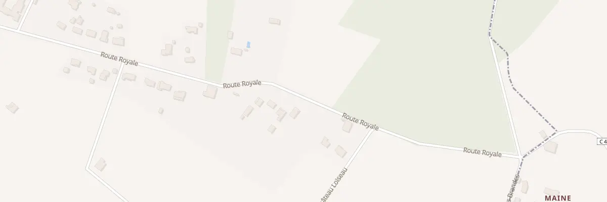 Plan du 375 Rte Royale à La Lande-de-Fronsac