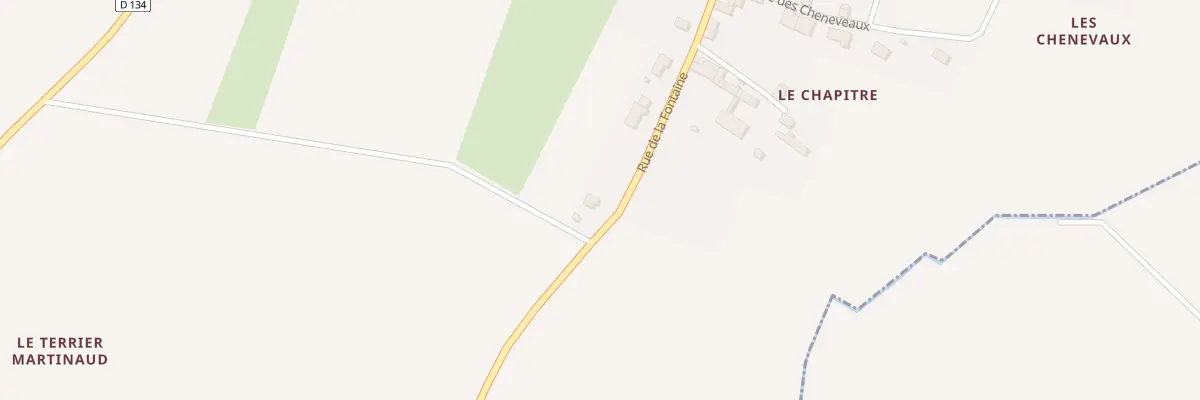 Plan du 18 Rue de la Fontaine à Courcerac