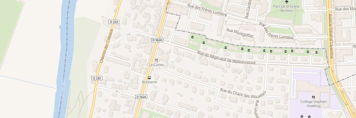 Plan du 2 Rue du Régiment de Maisonneuve à Fleury-sur-Orne