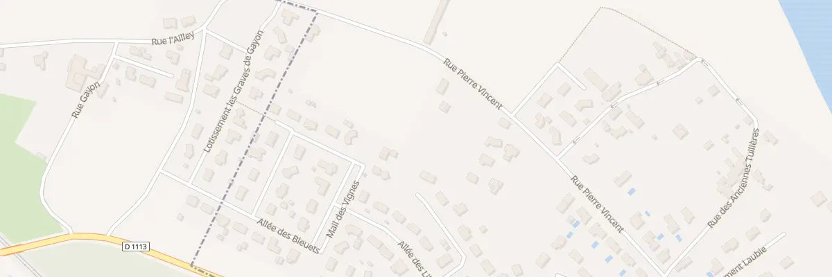 Plan du 31R Rue Pierre Vincent à Podensac