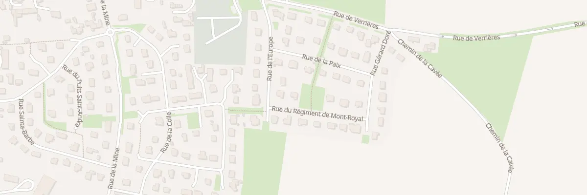 Plan du 3 Rue du Régiment de Mont Royal à Saint-Martin-de-May