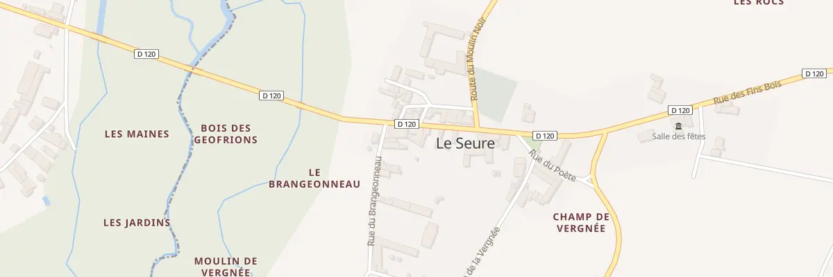 Plan du 4 Rue des Fins Bois au Seure