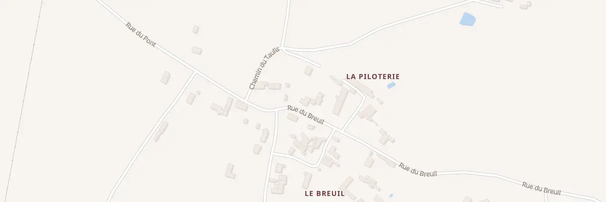 Plan du 22 Rue du Breuil Le Breuil à Saint-Christophe-sur-Roc