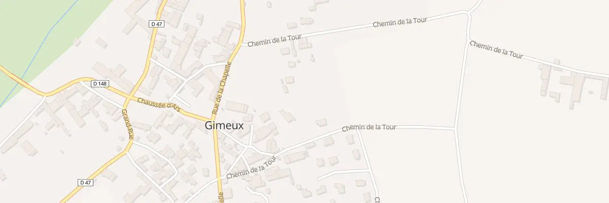 Plan du 5055 Les Brillauds à Gimeux