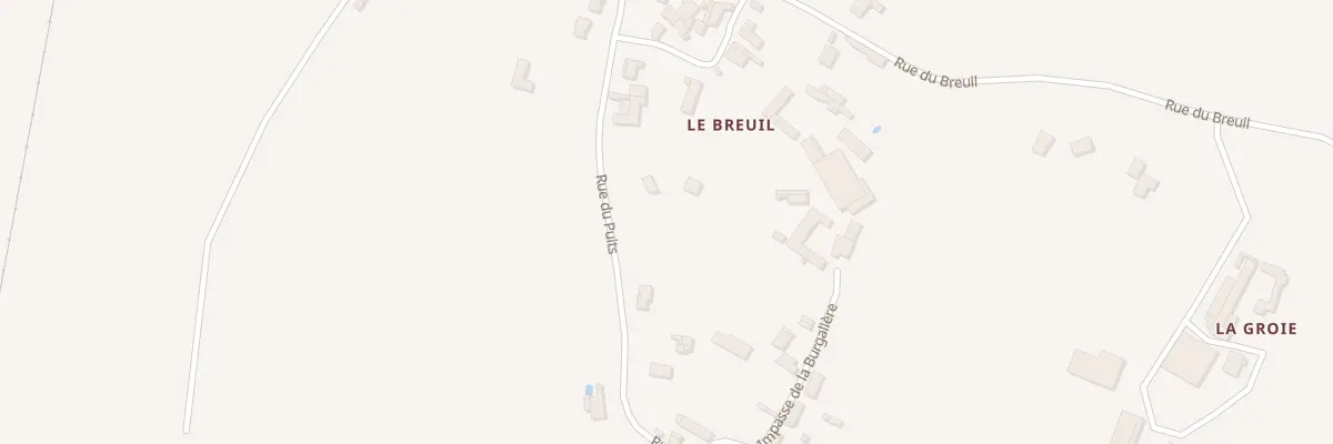 Plan du 9 Rue du Puits Le Breuil à Saint-Christophe-sur-Roc
