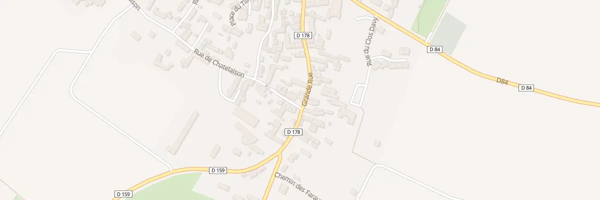 Plan du 2 Rue de châtelaison à Doué-en-Anjou