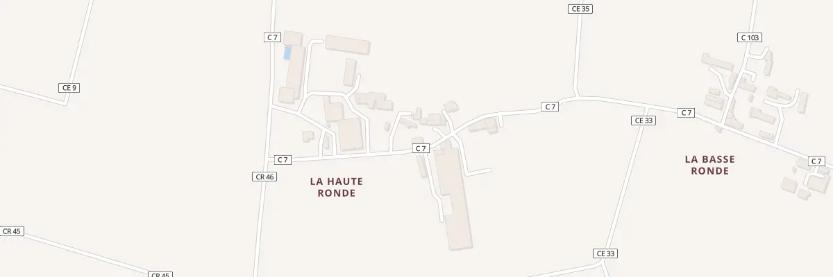 Plan du 159 Rue de la Haute Ronde à Brissac Loire Aubance