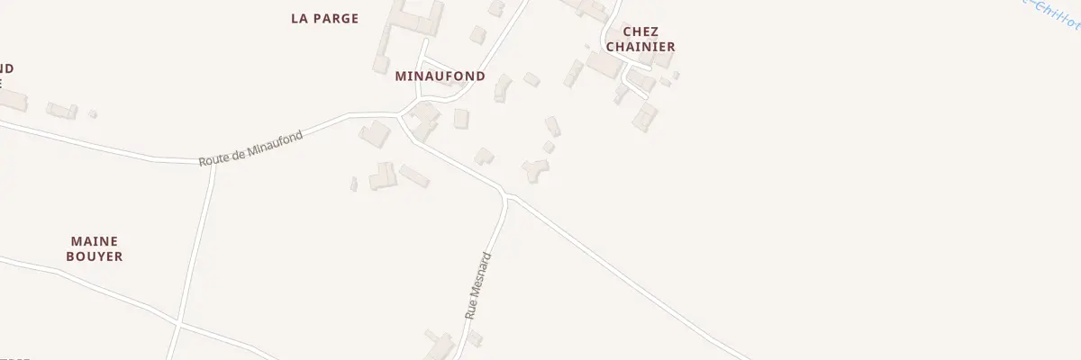 Plan du 23 Rue Mesnard à Jarnac-Champagne