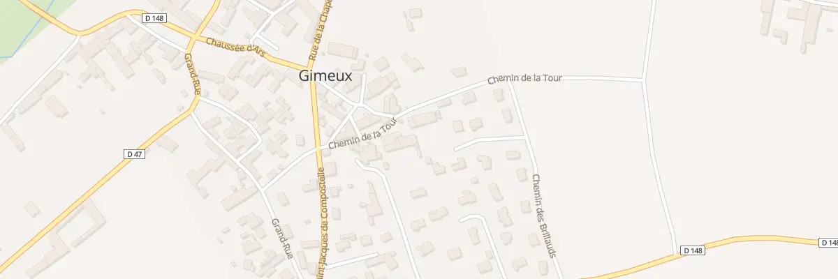 Plan du 11 Rue du Clos à Gimeux