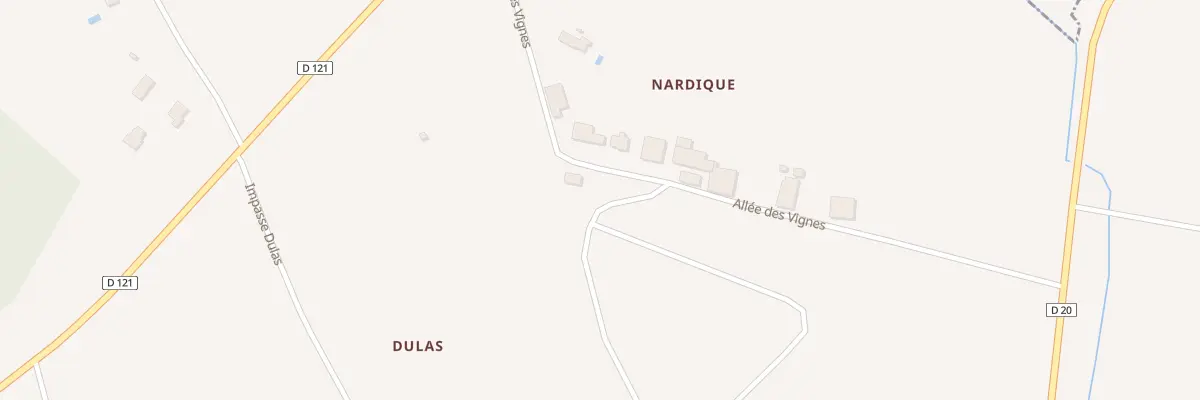 Plan du 264 All des Vignes à Saint-Genès-de-Lombaud