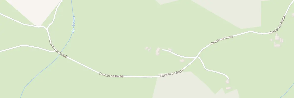 Plan du 5119 Che de Barbé à Bosdarros