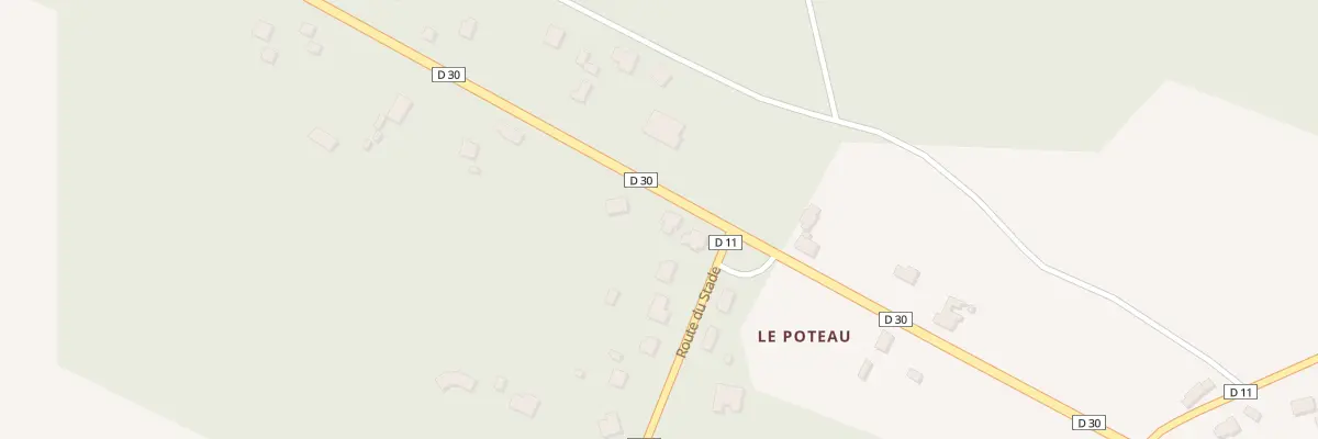 Plan du 55 Rte de Mont de Marsan à Maurrin
