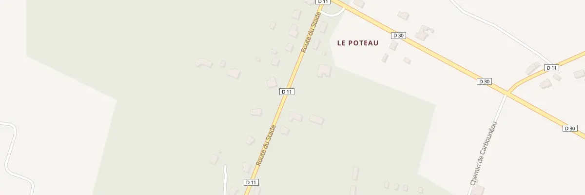 Plan du 1020 Rte du Stade à Maurrin