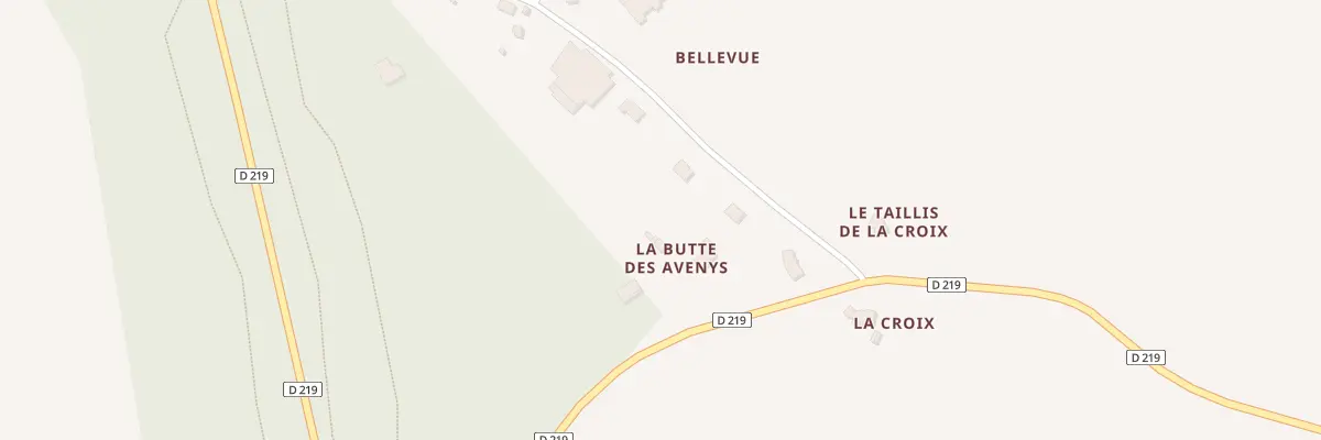 Plan du 2 La Butte des Avenrys au Ham