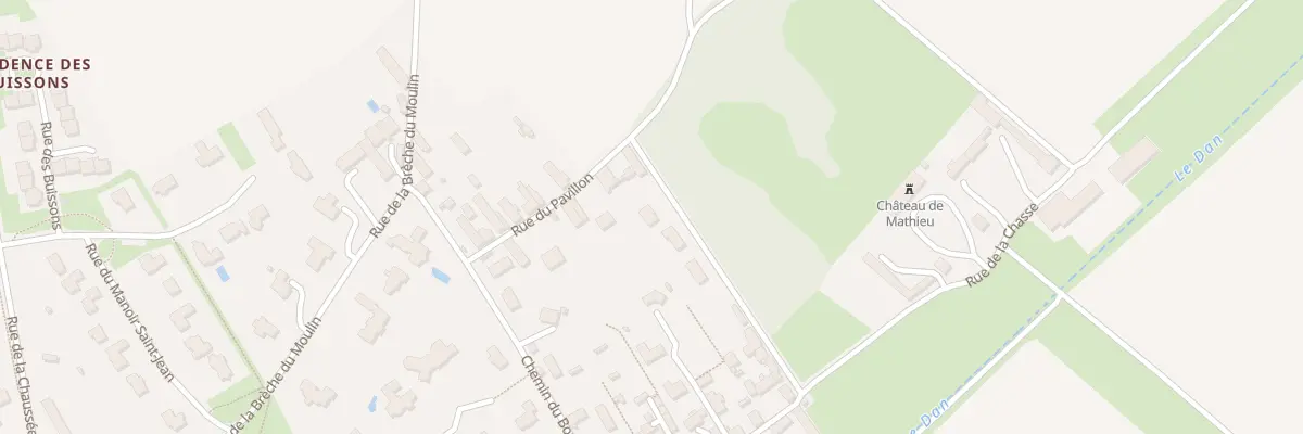 Plan du 13 Rue de la Chasse à Mathieu