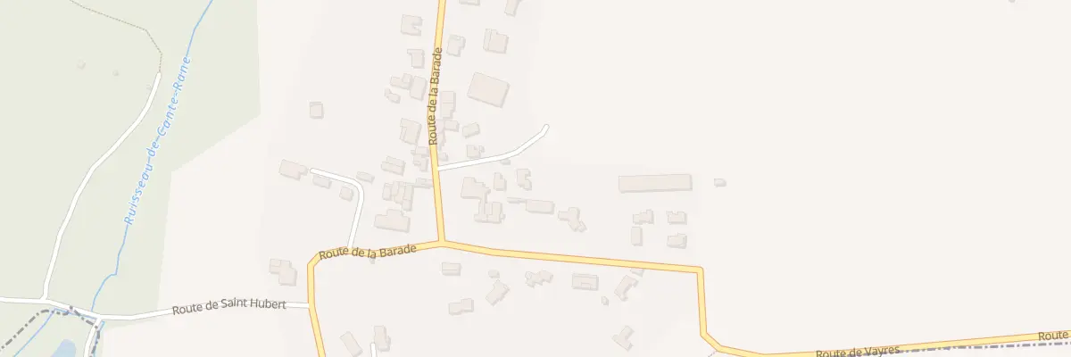 Plan du 25B Rte de la Barade à Saint-Sulpice-et-Cameyrac