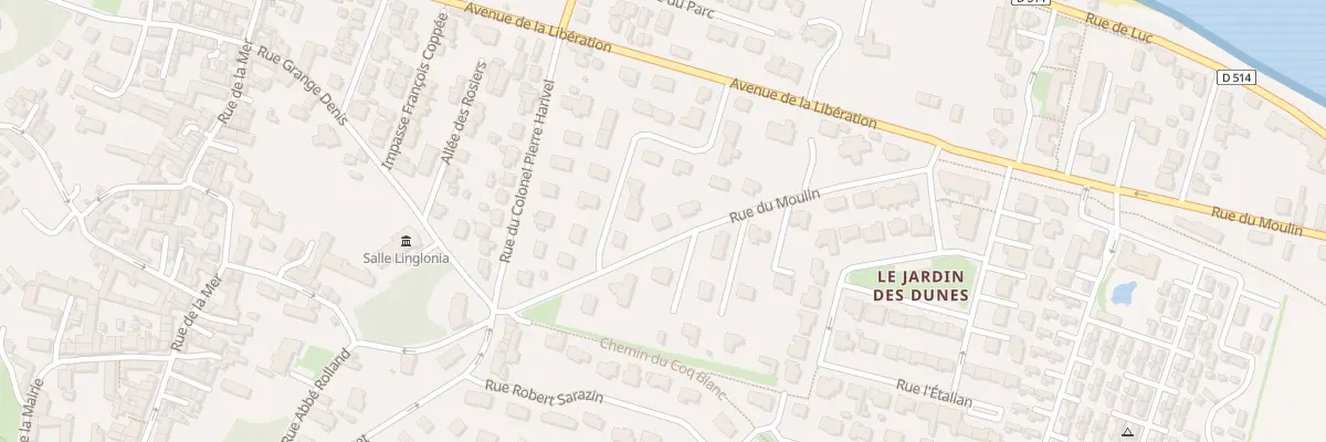 Plan du 17 Rue du Moulin à Langrune-sur-Mer