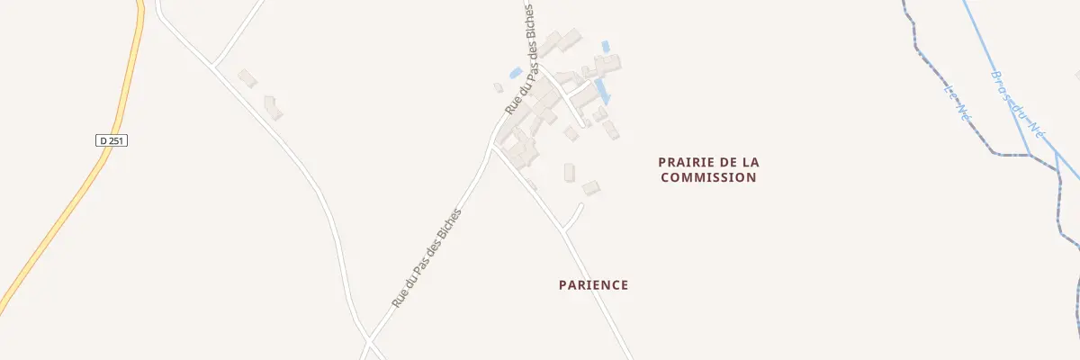 Plan du 5 Che du Pas de la Gueze à Celles