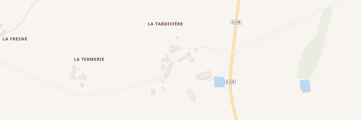 Plan du 137 La Tardiviere à Madré