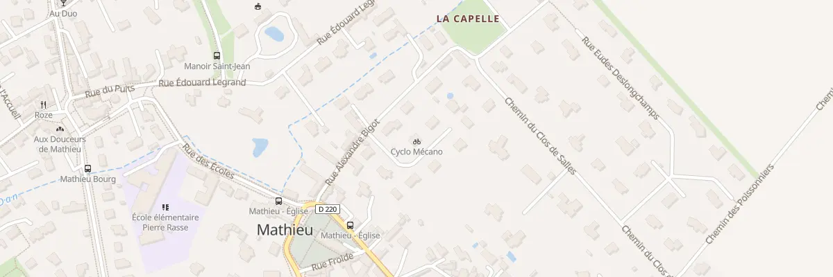 Plan du 10 Rue des Dentellières à Mathieu