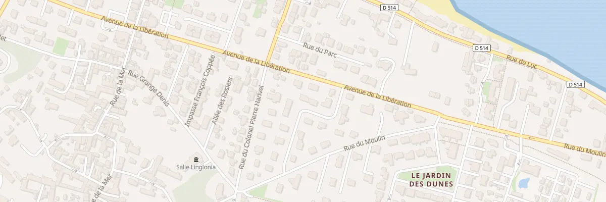 Plan du 8 Rue du Petit Clos à Langrune-sur-Mer