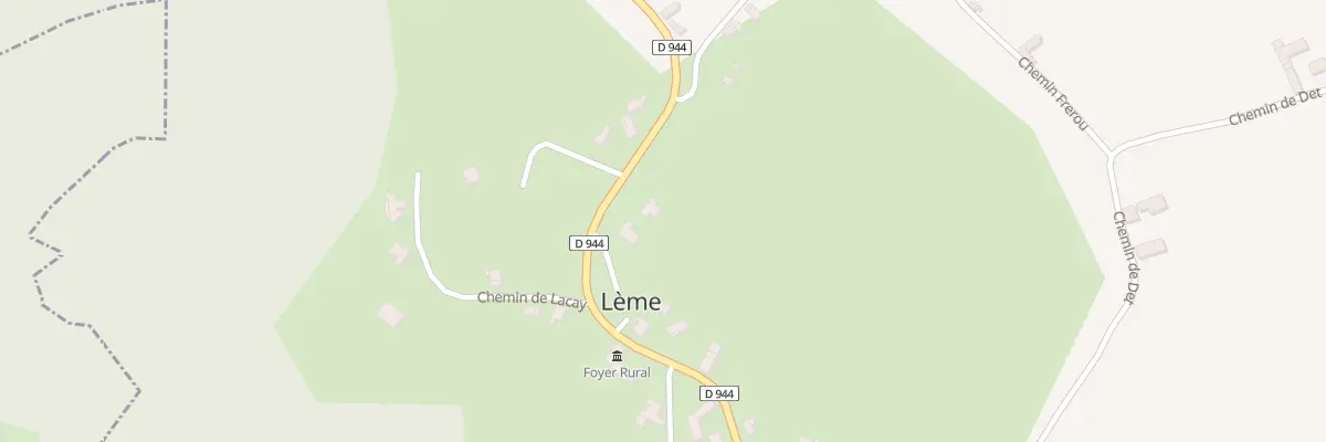 Plan du 9522 L’Eglise à Lème