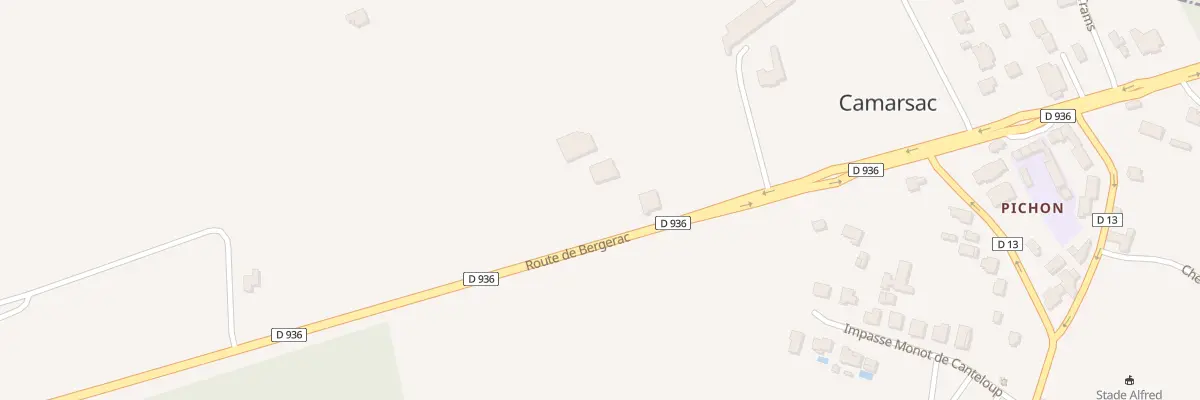 Plan du 33 Rte de Bergerac à Camarsac
