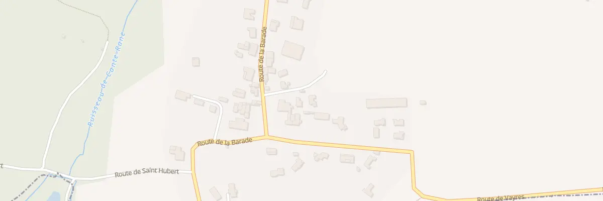 Plan du 25 Rte de la Barade à Saint-Sulpice-et-Cameyrac