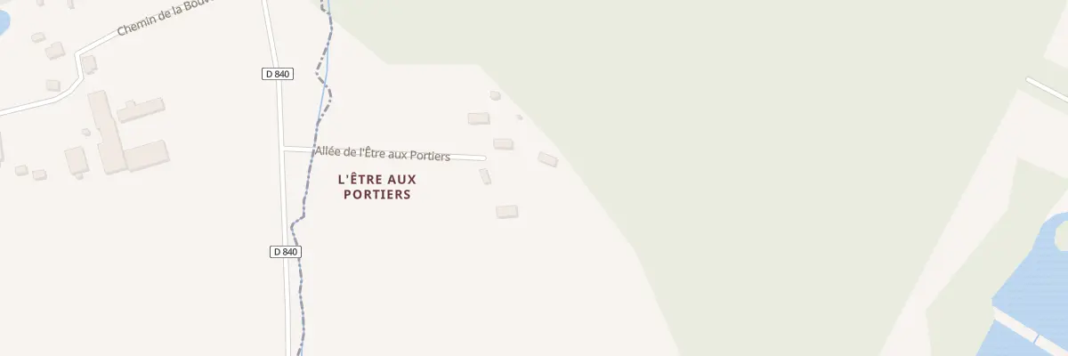 Plan du 162 All de l’Etre aux Portiers à Sainte-Honorine-la-Guillaume