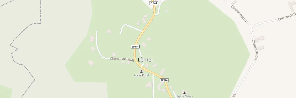 Plan du 5509 L’Eglise à Lème