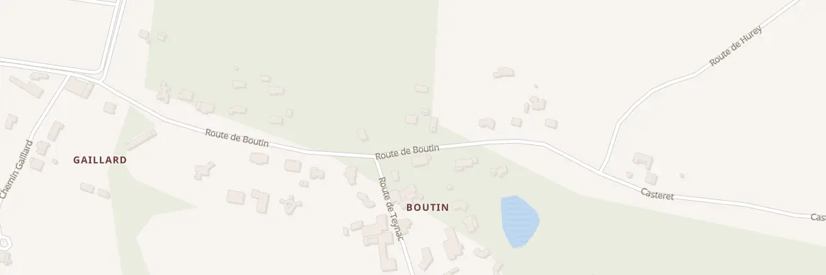 Plan du 10A Rte de Boutin à Beychac-et-Caillau