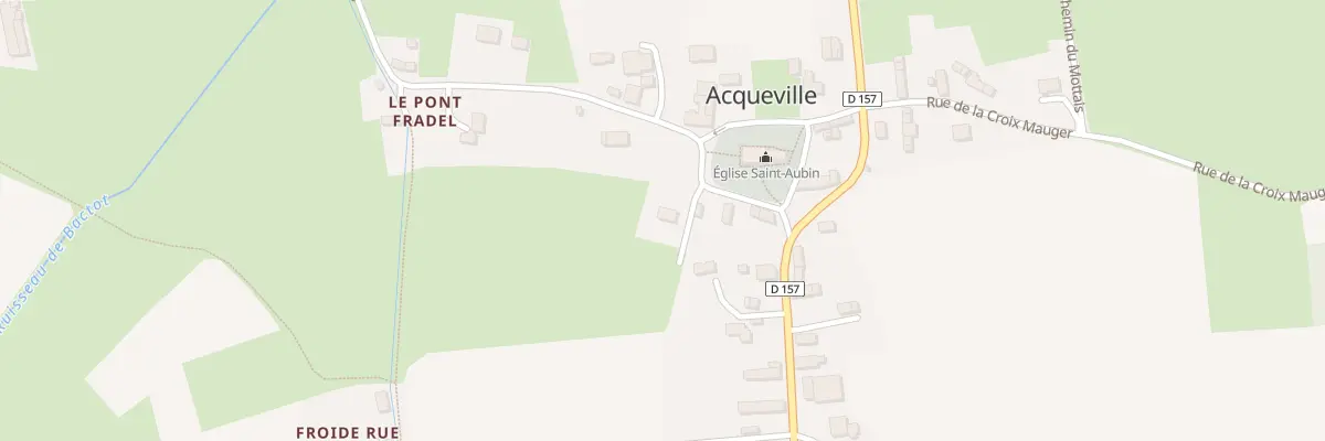 Plan du 5 Pl de l’Église Saint-Aubin à Cesny-les-Sources