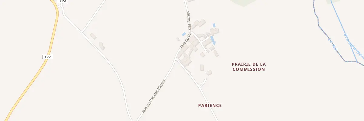 Plan du 3 Che du Pas de la Gueze à Celles