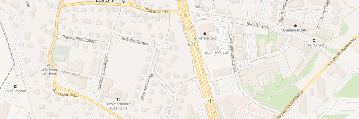 Plan du 4 Rue des Ormes à Épron