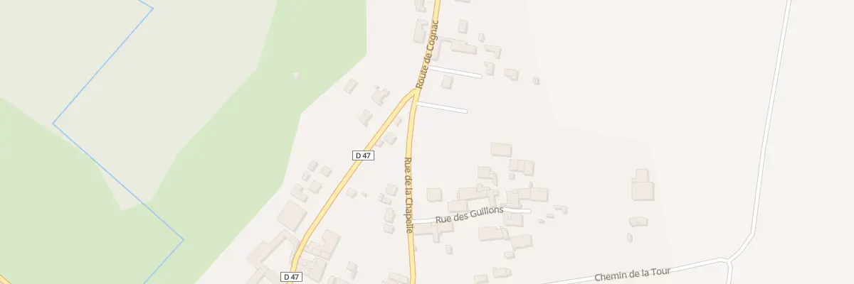 Plan du 7 Rue de la Chapelle à Gimeux